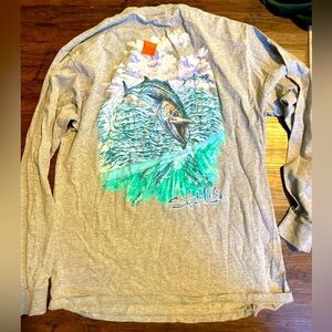 Salt Life gray long sleeve t-shirt